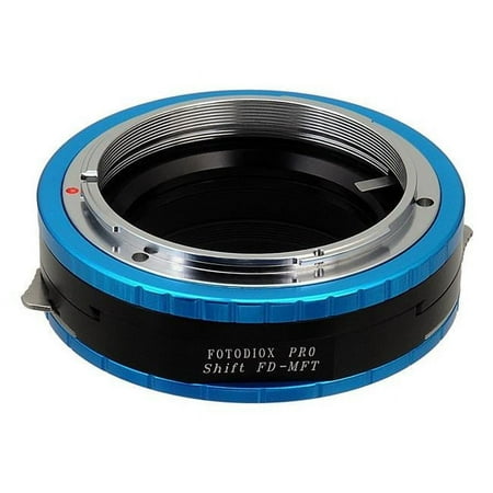 UPC: 0847372025534 | Fotodiox FD-MFT-P-Shift Pro Lens Mount Shift Adapter – Canon FD & FL 35 mm SLR Lens To Micro Four Thirds Mount Mirrorless Camera Body with Built in Aperture Control Dial