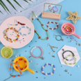 thumbnail image 2 of Glass Seed Beads Letter Beads,Stripe DIY Beads Assorted Kit with Organizer Box for DIY Jewelry Making, Beading, Crafting, 2 of 5
