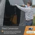 thumbnail image 3 of Sojag 10 x 16 x 10 ft Grey Winter Cover For Gazebos, Gazebo Accessory, 3 of 16