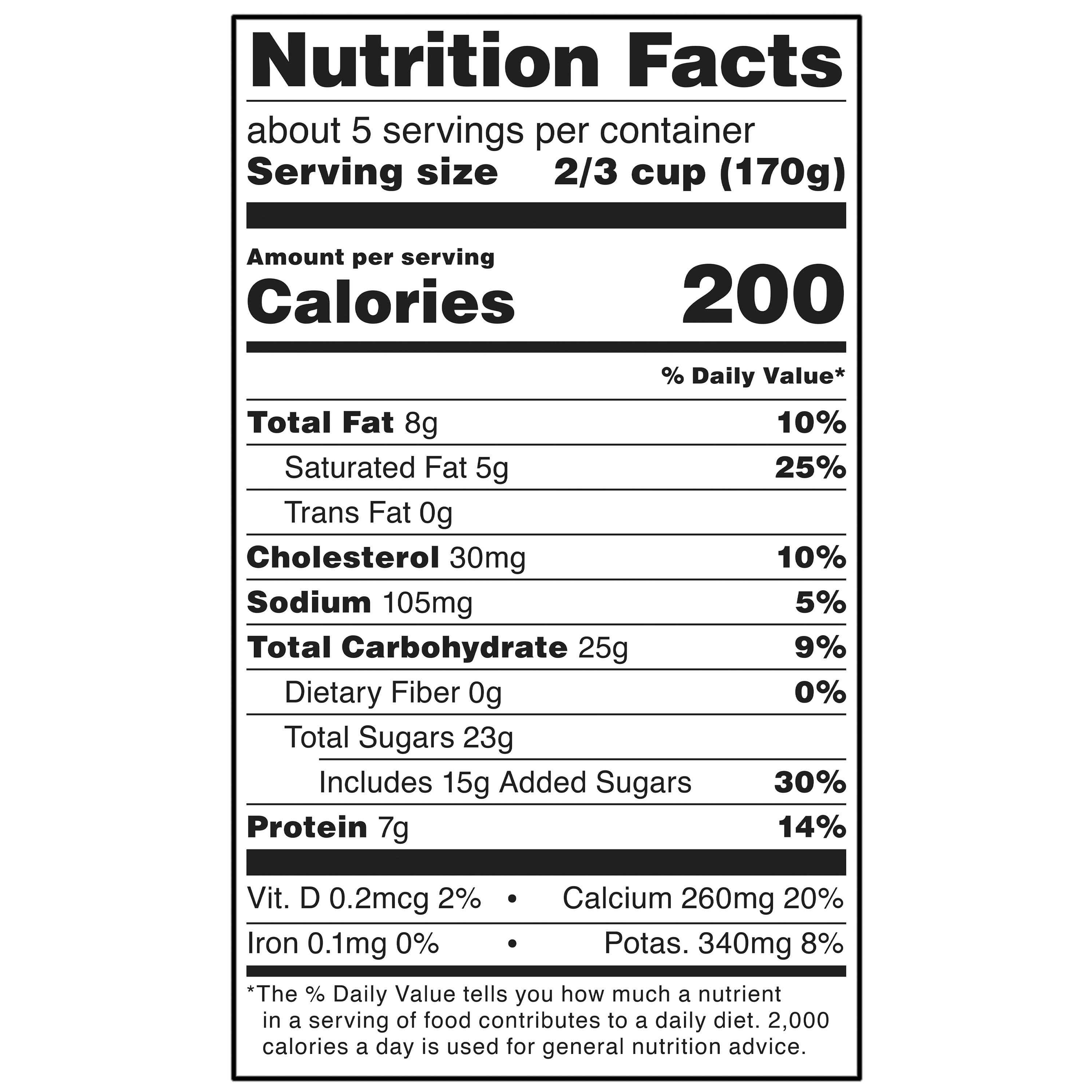 bettergoods Honey Vanilla Whole Milk Greek Yogurt, 32 oz Tub