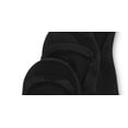 thumbnail image 3 of POLO Mens 3 Pack Black Logo Graphic Stretch Liner Gripper Casual No Show Socks 10-13, 3 of 5