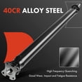 thumbnail image 2 of A-Premium Rear Complete Drive Shaft Prop Shaft Driveshaft Assembly Compatible with Ford F-150 2004-2008 4.6L, 4WD Automatic Transmission, Replace# 4L3Z4602LA, 4L3Z4602LB, 2 of 8