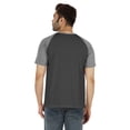 thumbnail image 4 of Inkmeso Short Raglan Sleeve Cotton Lightweight Solid T-Shirts Classic Henley T-Shirt For Mens, 4 of 7