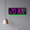 thumbnail image 6 of VBODN Clearance Alarm Clocks With Large Numbers,Smart Alarm Clocks,17.3-inch Living Room Wall Clock With Multifunctional LED Electronic Clock Large Size Alarm Clock Temperature and Humidity Clock, 6 of 6