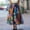 Navy Blue, variant on Morttic Women's Colorful Floral Print High Waist A-Line Skirt – Bohemian Casual Flared Swing Long Flowy Summer Skirt Navy Blue，XL