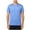 Sky Blue, variant on Vibrex Men's Solid Color Ice Silk Loose Breathable Round Neck Short Sleeve Sports T-shirt for Gym & Daily Casual,Dark Gray_4XL