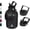 Black, variant on BJPKPK Half Gallon Insulated Water Bottles with Straw Lid,64oz Large Water Bottle,Stainless Steel Water Bottles with 3 Lids and Paracord Handle, Water Bottle for Hot & Cold Liquid, Gray