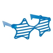 Star Shaped Shutter Shades Blue 1Pc - Apparel Accessories - 1 Piece