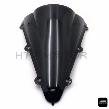 New Dark Smoke Windscreen Windshield Set for Yamaha YZF R1 2004 2005 2006 04-06