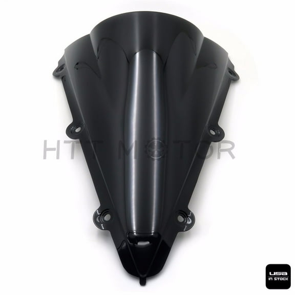 HTTMT- Windshield Windscreen For Yamaha YZF R1 2004-2006 Black Smoke 04 05 06