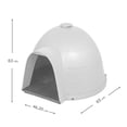 thumbnail image 2 of Casa para Perro Petmate Dogloo XT Chica Blanco, 2 of 2
