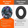 thumbnail image 3 of Fundas para auriculares WC SweatZ Studio para Beats Studio 3 y 2, color negro, 3 of 8