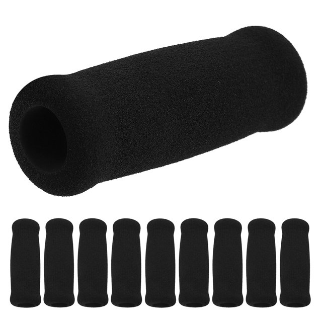 10 piezas de empuñaduras antideslizantes para bastones de ancianos, protectores de esponja para muletas, protectores de esponja para muletas