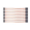 thumbnail image 1 of 10 Piezas De Cables ExtensióN Servo Macho A Hembra Para RC Futaba Cable Y Remoto JR(500 Mm), 1 of 5
