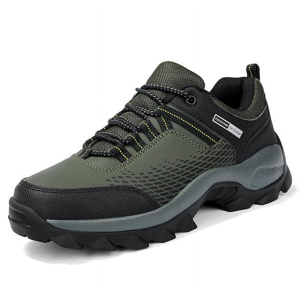Zapatos deportivos de microfibra para senderismo y actividades al aire libre para hombre
