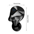 thumbnail image 3 of Single Bluetooth Wireless Earbud, Invisible in-Ear Wireless Earbud 15Hrs+ Playtime Super Long Battery Life, Mini Bluetooth Headset Hands-Free Car Headphone for iOS Android Smart Phones, 3 of 9
