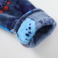 thumbnail image 6 of HFHAPW Kid Fleece Robes Girls Bathrobes Boys Soft Plush Sleepwear Toddler Fuzzy Pajamas 2T 3T 4T 5T 6T 7T 8T 9T 10T 11T(Blue,8-9 Y), 6 of 9