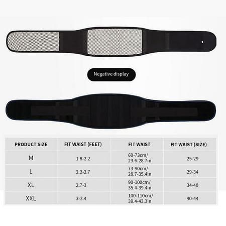 

Personal Care Item Beauty，Health Products Self-heating Belt Protects The Waist With Steel Plate Magnet Belt