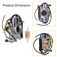 thumbnail image 3 of LABLT Carburetor Carb Replacement for 2004-2005 Honda TRX450R TRX450 16100-HP1-673, 3 of 5
