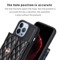 thumbnail image 3 of For Iphone 14 Pro Horizontal Metal Buckle Wallet Rhombic Leather Phone,iPhone 16 Plus, 3 of 5