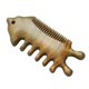 thumbnail image 4 of Peine ancho de sándalo verde auténtico, peine Gua Sha para raspar el cuero cabelludo, peine para masaje, masajeador de cabeza, peine para Barba con bolsa de almacenamiento, 4 of 5