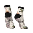 thumbnail image 4 of Bingfone Flying Butterflies-1 Design Patterned Men'S Women'S Casual Cotton Socks, 4 of 9