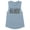 Stonewash Denim, variant on Labor and Delivery Nurse Leopard Print Women's Muscle Tank Medium White