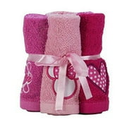 Disney Minnie Mouse Washcloth Pack, 6 Piece