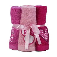 Disney Minnie Mouse Washcloth Pack, 6 Piece