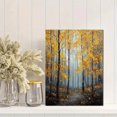 thumbnail image 2 of Golden Forest Landscape Canvas Print, Suitable for Living Room, Bedroom, Office, Hallway, Entryway Decor, 2 of 8