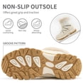thumbnail image 5 of Ecetana Snow Boots for Women Mid-Calf Winter Boots Lace Up Non-Slip Outdoor Hiking Boots, 5 of 7