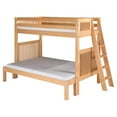 thumbnail image 1 of Camaflexi Mission Headboard Twin over Full Bunk Bed with Lateral Angle Ladder, 1 of 5