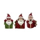 thumbnail image 4 of 3 Piezas Estatuas de Papá Noel de Navidad, Figuras de Papá Noel de Resina, Figuras en Miniatura para Regalos para el hogar de Dormitorio de Mesa, 4 of 8