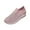 Pink, variant on Women's Fashion Glitter Hollow Sandals Mesh Casual Walking Platform Sneakers Platform Wedge Shoes Sparkly Rhinestone Slip-on Sneakers Breathable Spakle Shoes