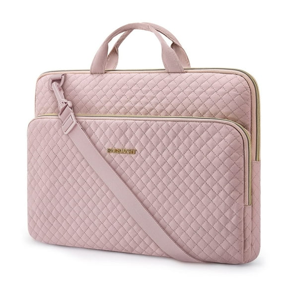 Funda protectora para portátil BAGSMART de 15.6 pulgadas, rosa