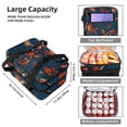 thumbnail image 3 of Tree Insulated Double Layered Lunch Bag | Large Capacity Two Compartment Meal Bag | Hand Carry Refrigerated Lunch Bags, 3 of 6