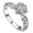 Silver5, variant on VBARHMQRT Womens Silicone Wedding Ring Exquisite Hollow Out Ring Women Engagement Wedding Jewelry Accessories Gift Promise Rings for Her and Him Heart Diamond Rings for Women