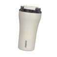 thumbnail image 4 of Taza de café de acero inoxidable, termo y botella de agua isotérmica para el gimnasio. Blanco, 4 of 9