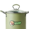thumbnail image 7 of YWMJZEU Japanese Deep Frying Pot Nonstick Coating Multifunctional 3.5L with Handle & Lid green, 7 of 7