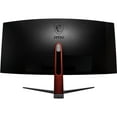 thumbnail image 2 of MSI Optix 34" 3440 x 1440 2K 100Hz DisplayPort HDMI DVI AMD FreeSync Anti-Flicker UltraWide Anti-Glare Backlit LED 21:9 Curved Gaming Monitor, Black, 2 of 3
