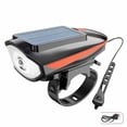 thumbnail image 2 of Solar Integrated Bike Headlight, Horn and Strong LED Front Light for Mountain Road Bikes, Night Riding Flashlight Cycling Lamp, 2 of 3
