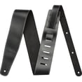 thumbnail image 1 of Fender Broken-In Leather Guitar Strap, 2.5in, Black, 1 of 2