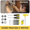 thumbnail image 4 of Home Tool Kit, 220 Piece Hand Tool Kit with Toolbox Storage Case, Basic Household Auto Repair Tool Set for Home Repairs Men Women , Auto Maintenance,  Use, Household Repair Tools, 4 of 8