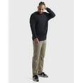 thumbnail image 5 of Hanes Originals Men's Cotton Long Sleeve T-Shirt (Big & Tall Sizes) Black 4XT, 5 of 7