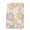 Pink Yellow, variant on Geometric Flower Kitchen Towels Set of 1, Vintage Country Floral Blue Grey on Linen Absorbent Dish Towels for Kitchen, Microfiber Hand Towel, Quick Drying Tea Towel for Cleaning Decorative Dishcloths