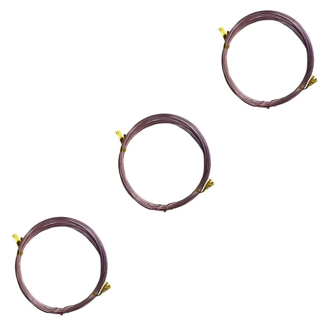 Vogacara Alambres para manualidades, manualidades DIY, Material de aluminio, hilo trenzado, buena flexibilidad, líneas de joyería, diseño exquisito Type1 NO1 Vogacara CBP225233
