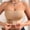 Coffee, variant on Bras For Women Seamless Strapless Bra One‑Piece Push‑Up Bandeau Non‑Slip Grip Convertible Sticky Tapes Comfortable T‑Shirt Bralette #1 Beige L