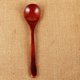 thumbnail image 2 of 2 cucharas de madera para sopa, cucharas soperas premium para condimentos, vajilla para uso doméstico y hotelero (rojo oscuro), 2 of 5