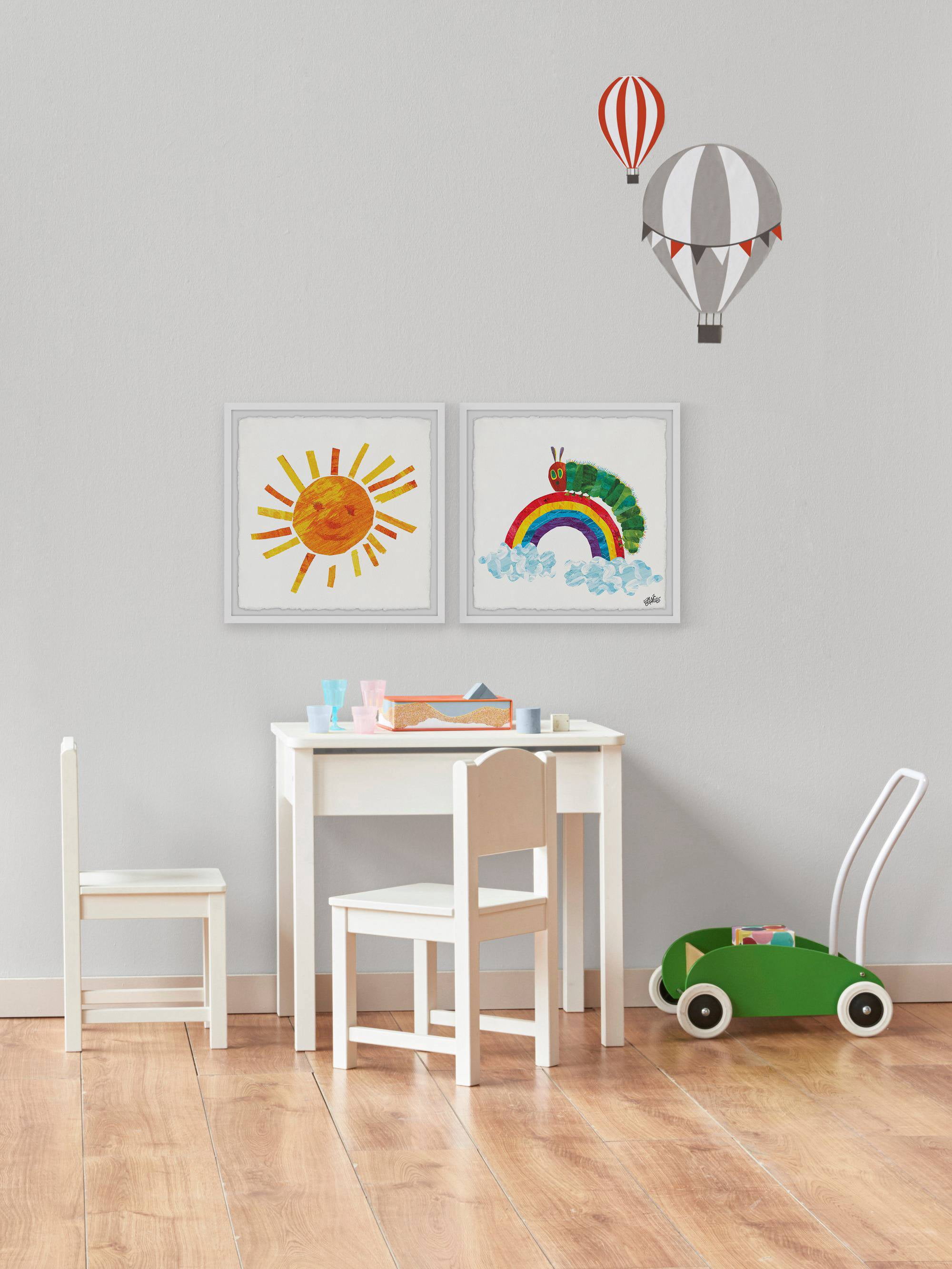 Marmont Hill Printed Insects Framed Art Prints, Set of 2, by Eric Carle