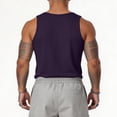thumbnail image 6 of GrmtClth 250 Years Usa Tank Top for Men Independence Day American Flag Pattern T-Shirts Summer Sleeveless Top Fashion 1776-2026 Print Shirts Dark Purple XL, 6 of 6